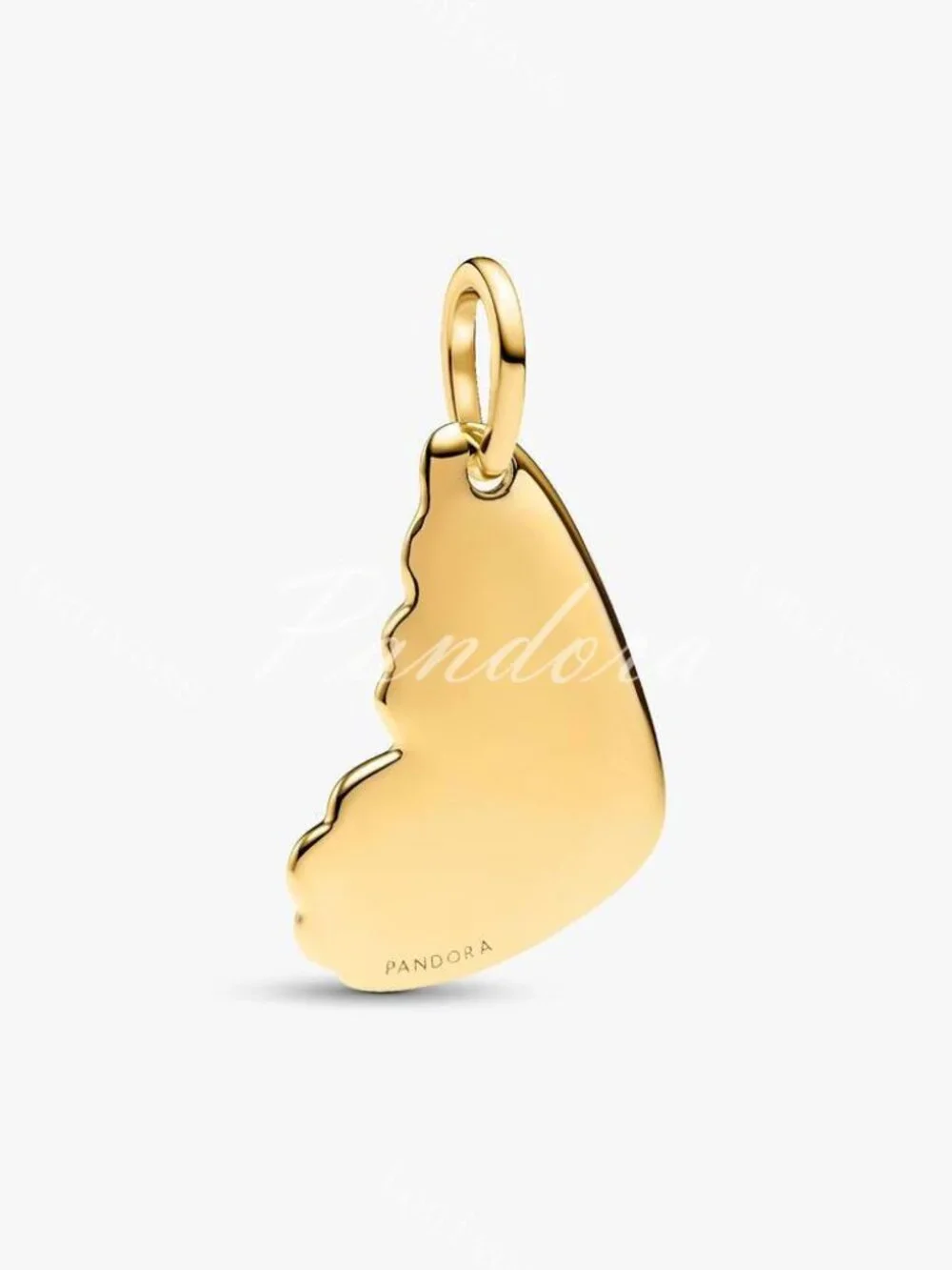 Pandora Engravable Butterfly Wing Tag Pendant